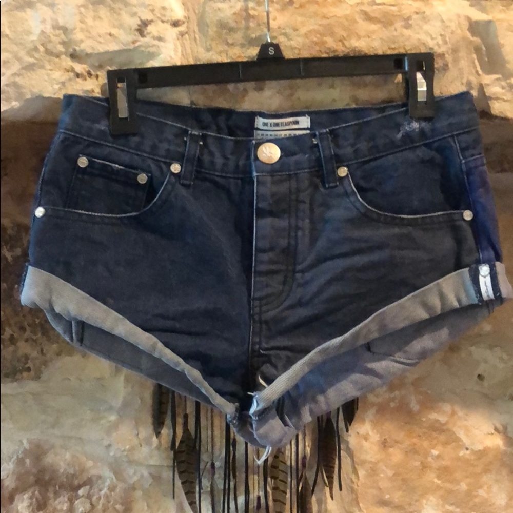 One teaspoon bandits two tone shorts